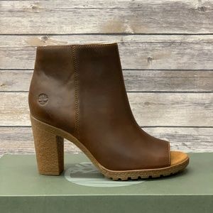 Timberland Women's Tillston Peep Toe Heeled Boots